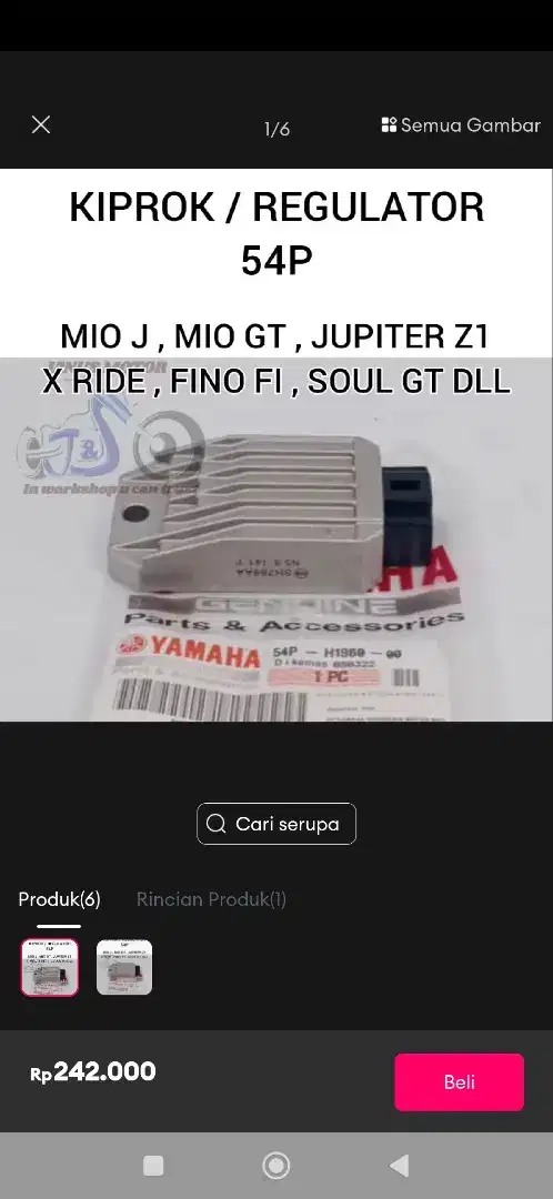 Kiprok mio j, mio gt, soul gt, fino, x raid, mio m3 original