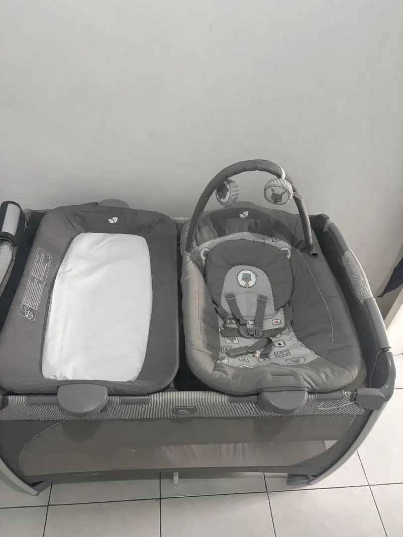 Joie Baby Box / Travel Cot Excursion Change & Bounce