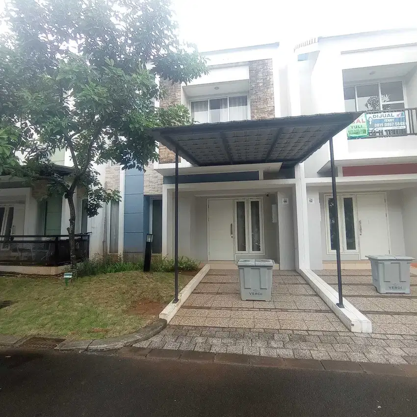 DISEWAKAN RUMAH CLUSTER VERDI SYMPONIA SUMMARECON GADING SERPONG
