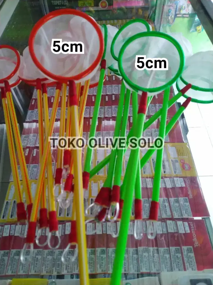 Saringan / Serok ikan/Kutir/Daphnia Bulat 5,5cm