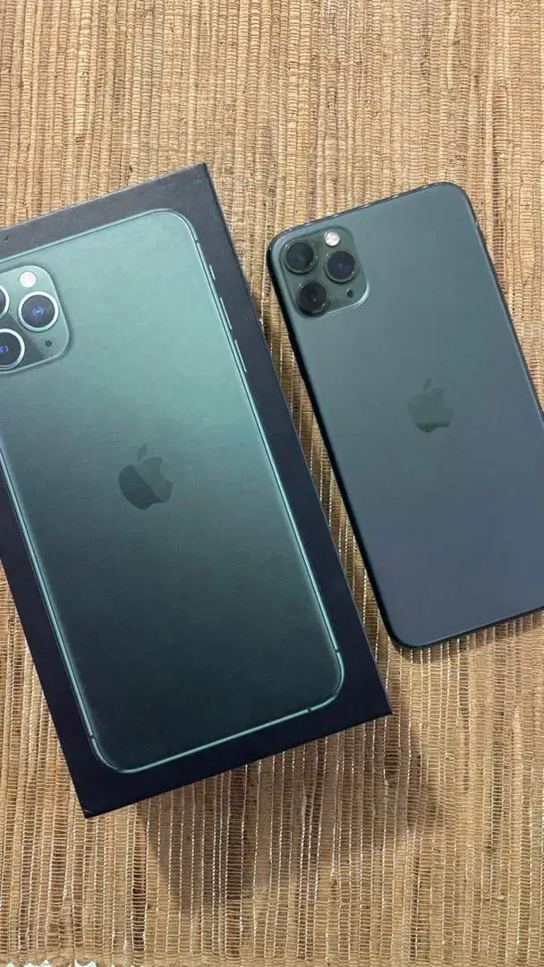 iPhone 11 Pro Max 256Gb Midnightgreen Inter All Operator Fullsett