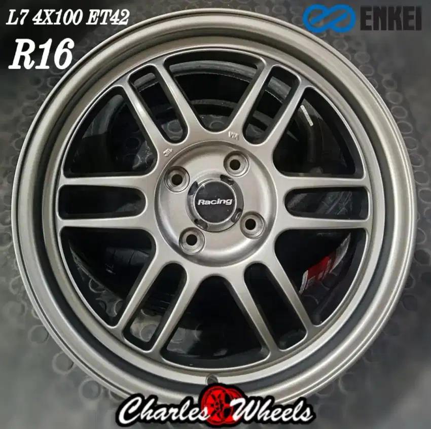 Jual velg rpf1 r16 4x100 jazz yaris city vios RAIZE DLL
