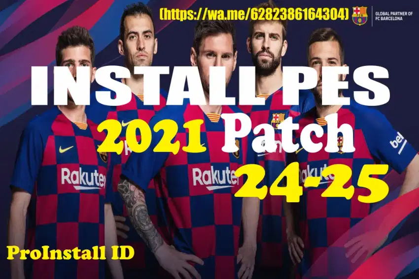 Game PES 2021 update patch 24-25