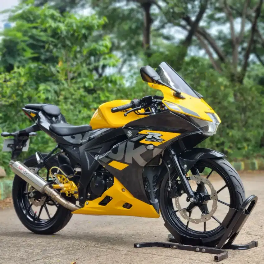 SUZUKI GSX150R KUNING 2022 KM LOW MODIF TIPIS PAJAK HIDUP