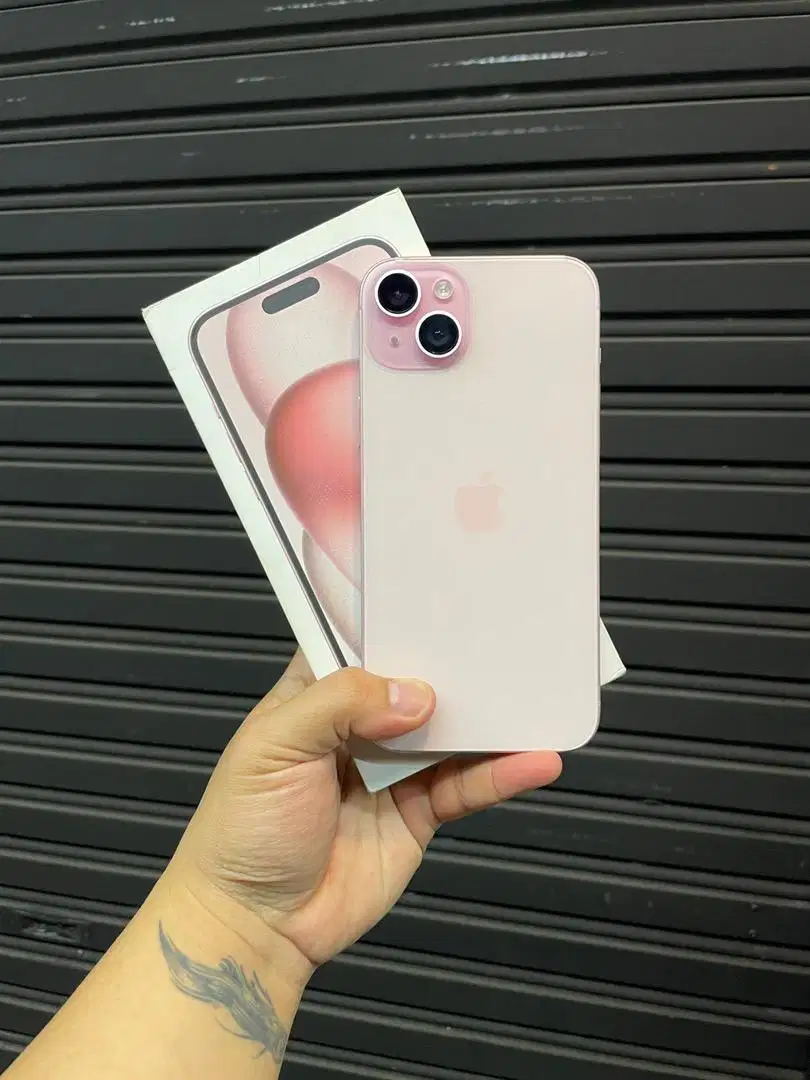 IPHONE 15 plus 128gb Second istimewa ex iBox