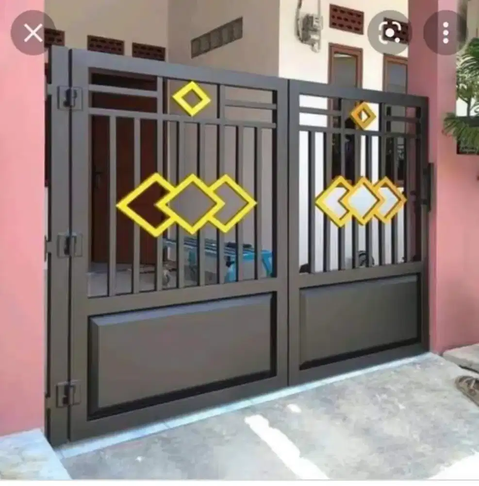 pagar kombinasi