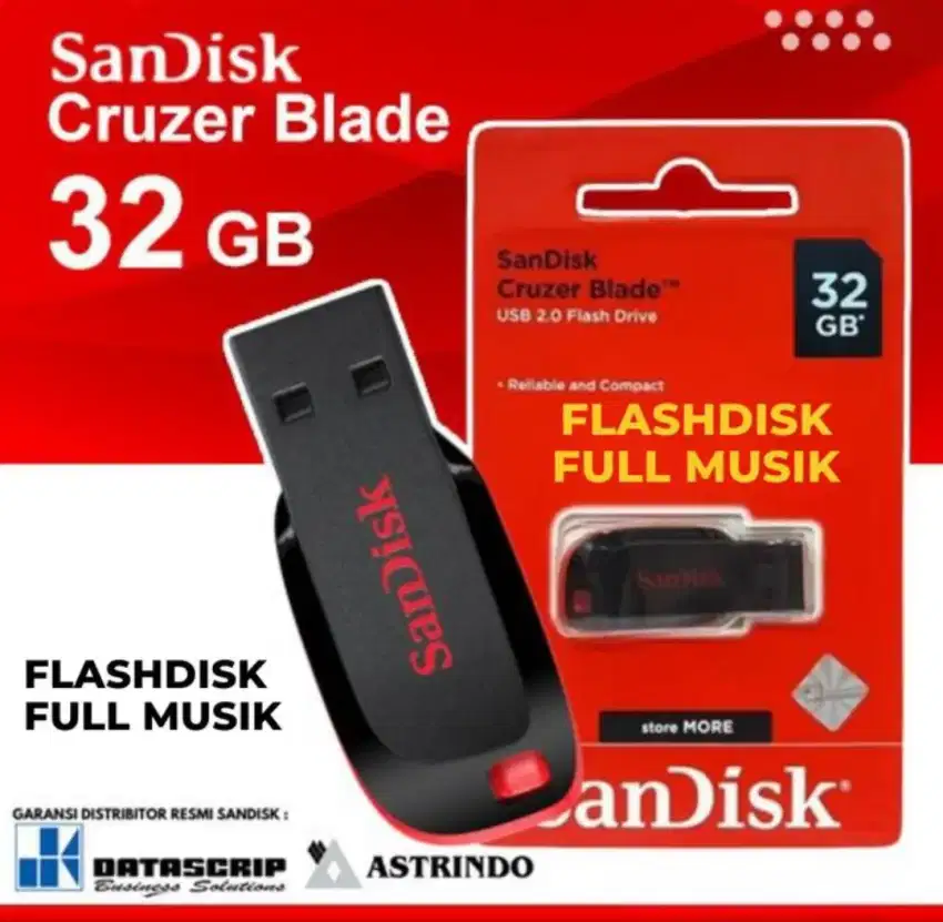 Flashdisk Full Musik 32GB