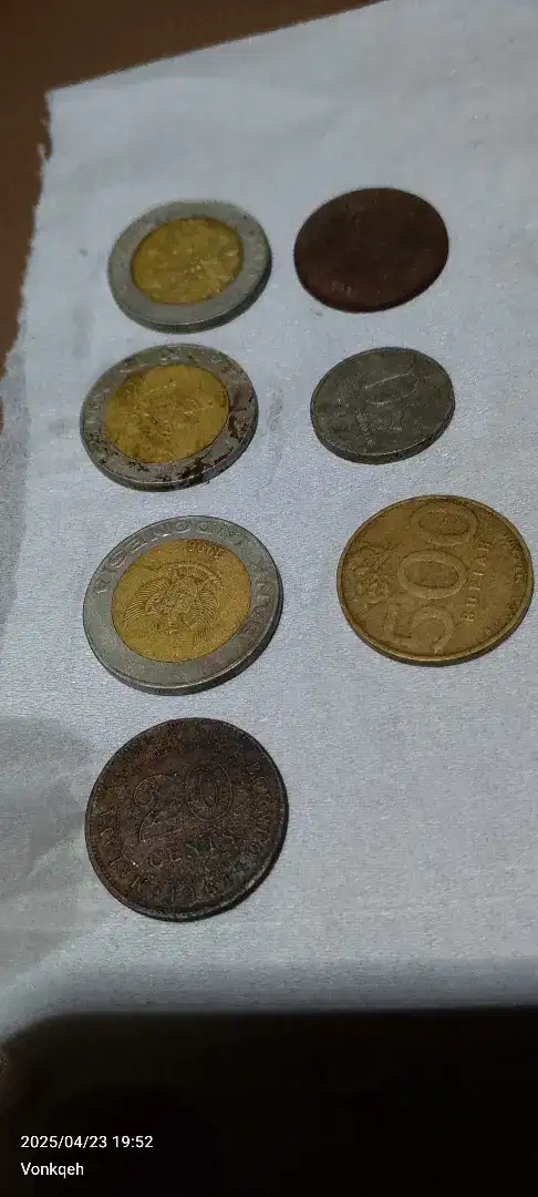Uang koin lama / uang kuno
