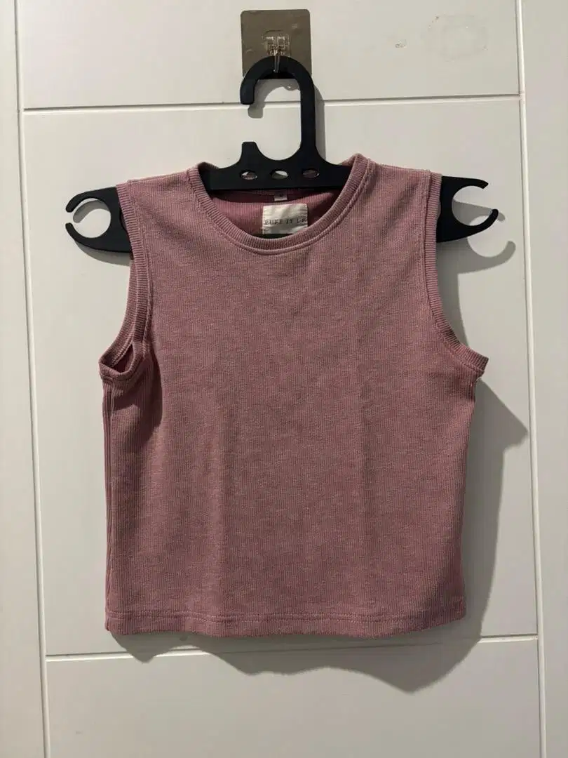 Tanktop Crop Puff It Up