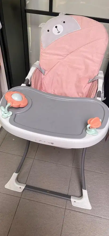 Baby chair babydoes ultimo pink