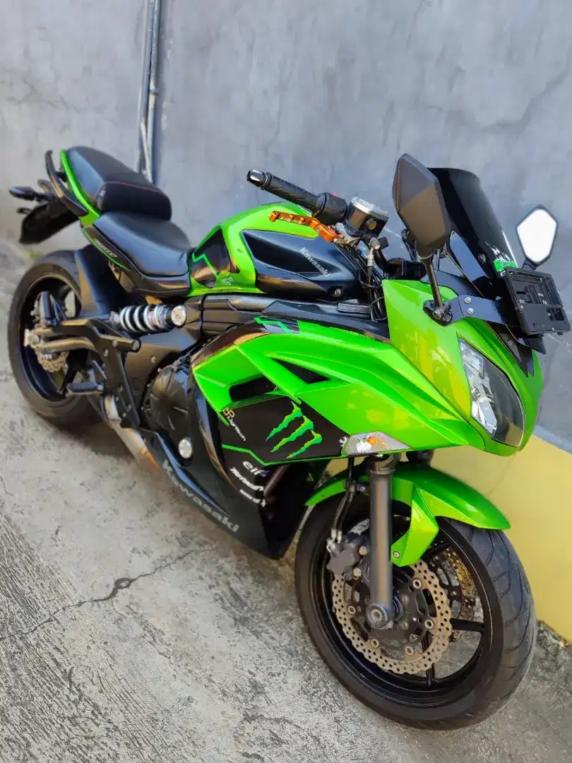 Jual Cepat BU Kawasaki ER6-F 2012 Hijau km17rban