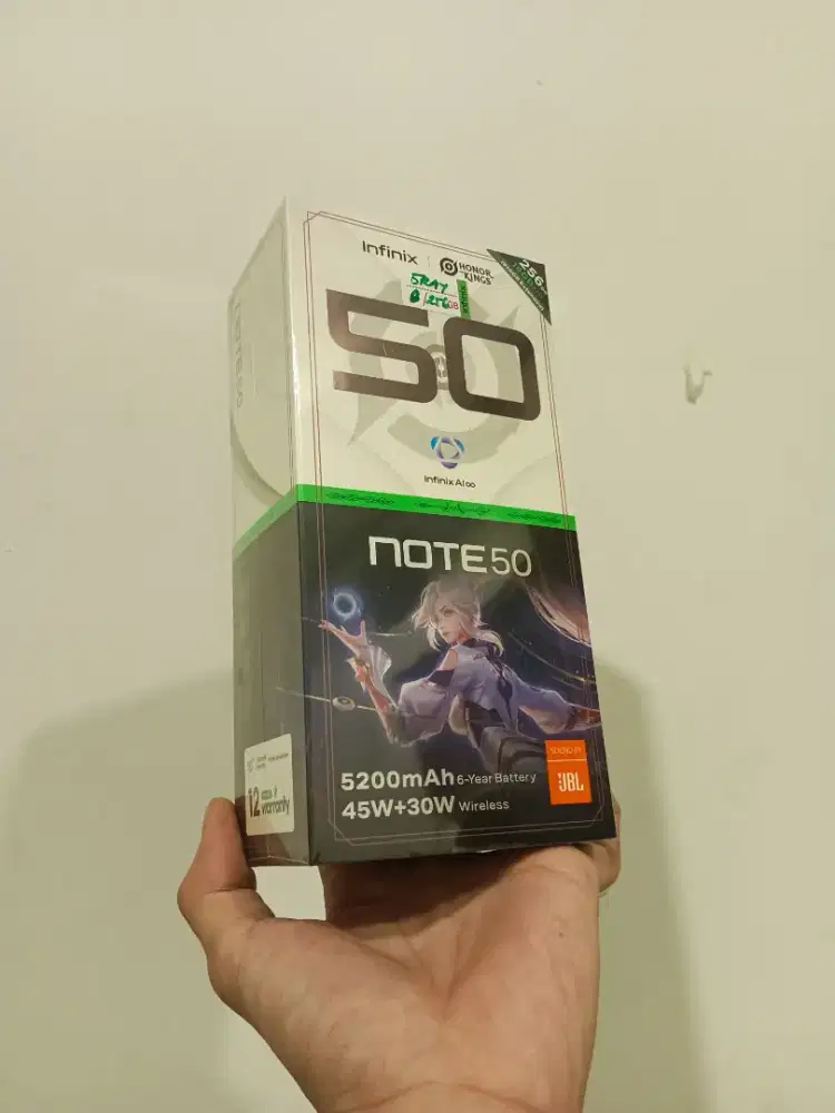 INFINIX NOTE 50 8/256 BARU GARANSI RESMI