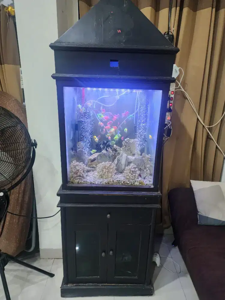 Aquarium akuarium kabinet