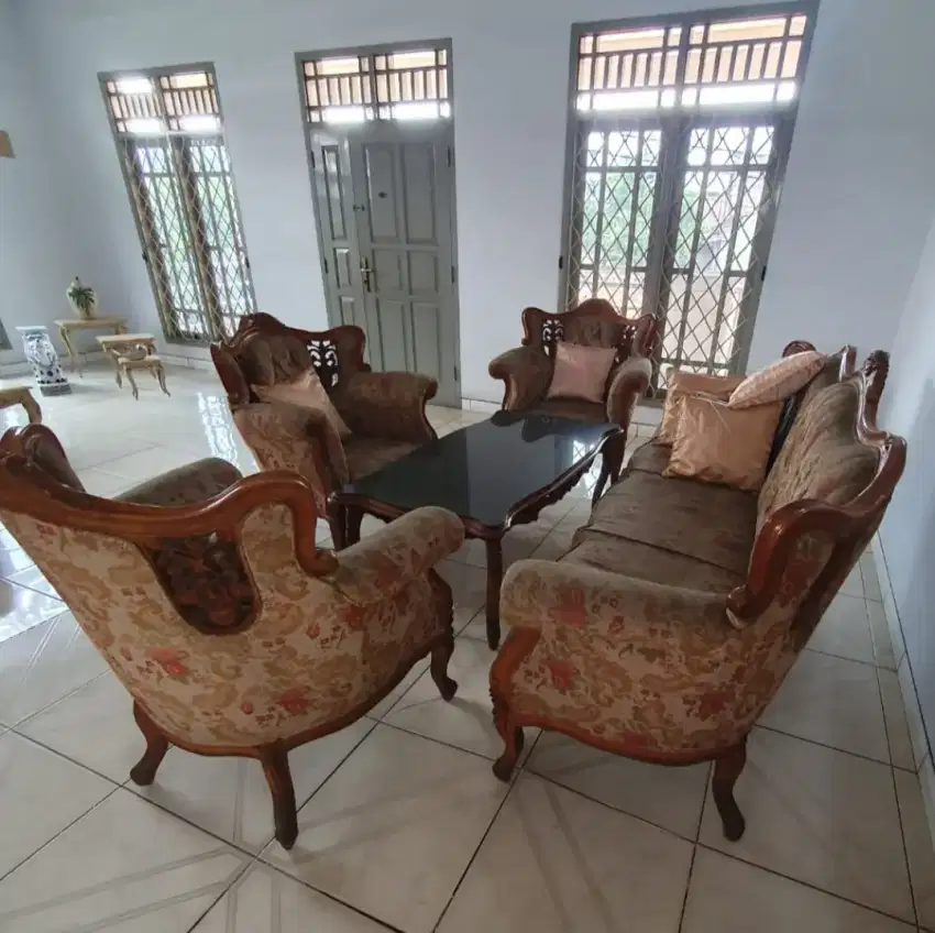 Set Sofa Kayu Jati