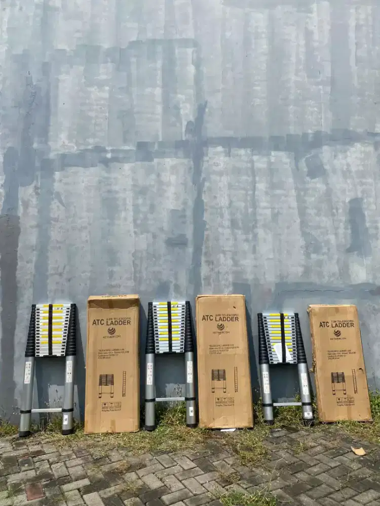 Tangga teleskopik 9m 8m 7m dan beberapa ukuran lainnya tipe single