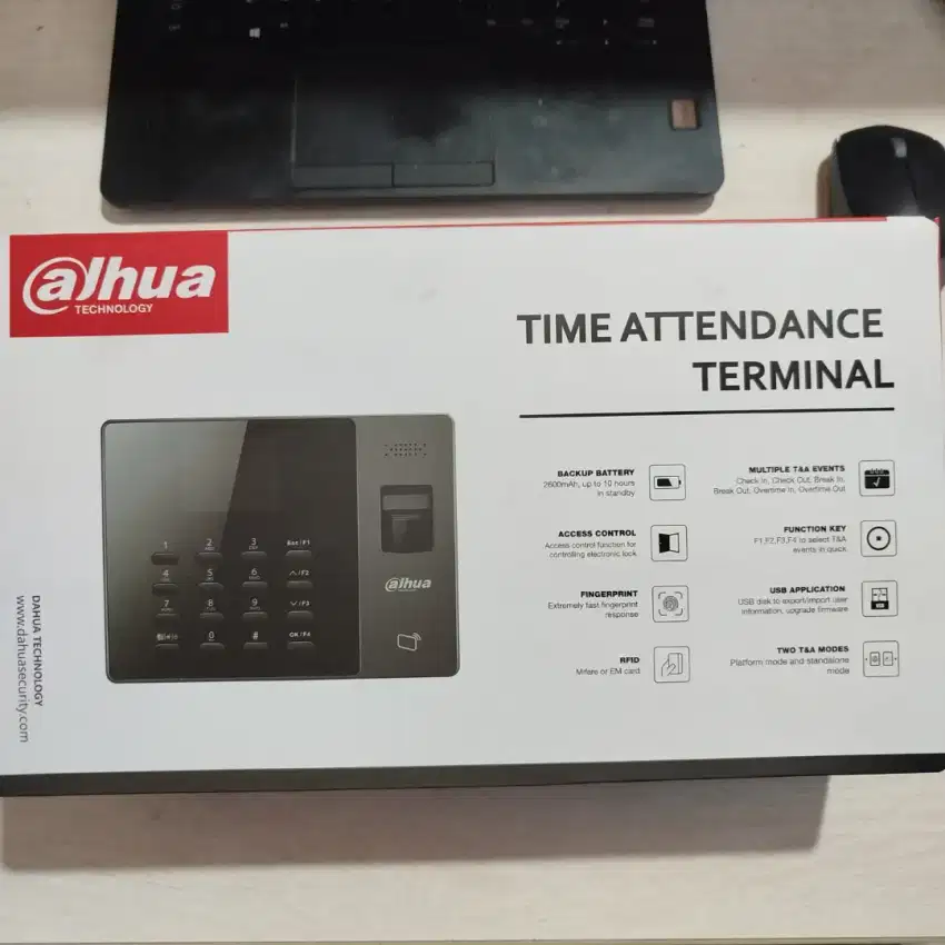 Mesin Absensi Fingerprint Dahua Support Access Control