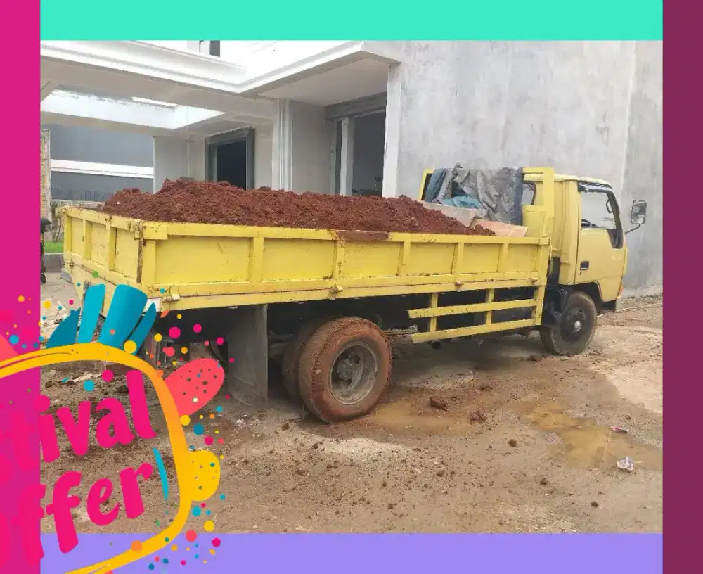 Tanah puing urug murah