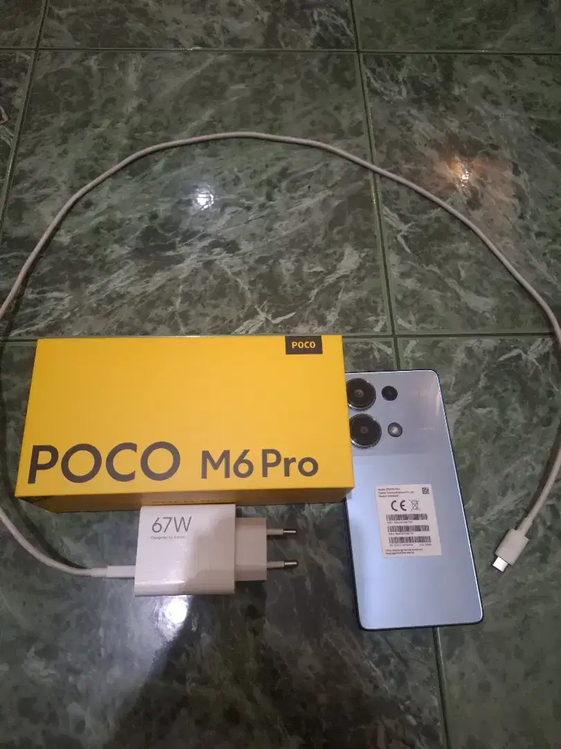 POCO M6 PRO 8+8/256 FULLSET MULUS TANPA MINUS,NEGO