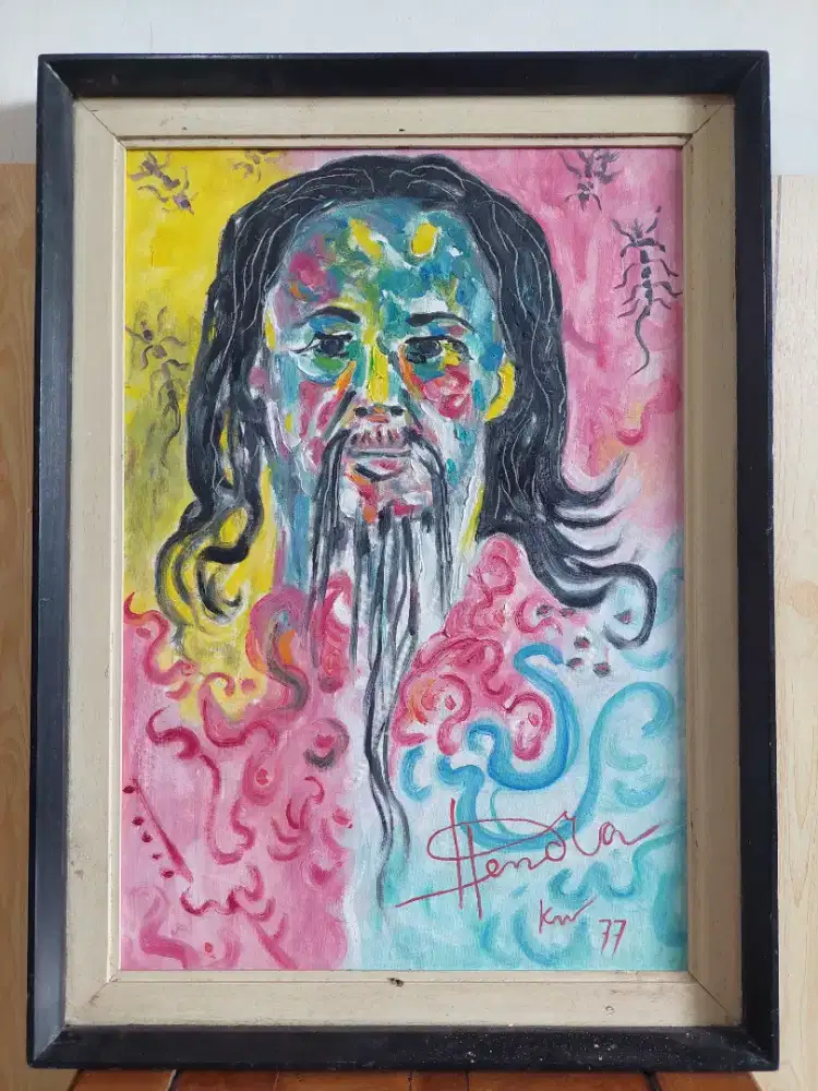 Lukisan Hendra Gunawan Tahun 1977