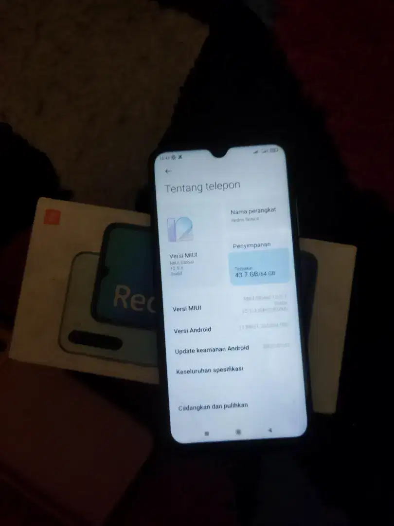 Redmi note 8 full set
