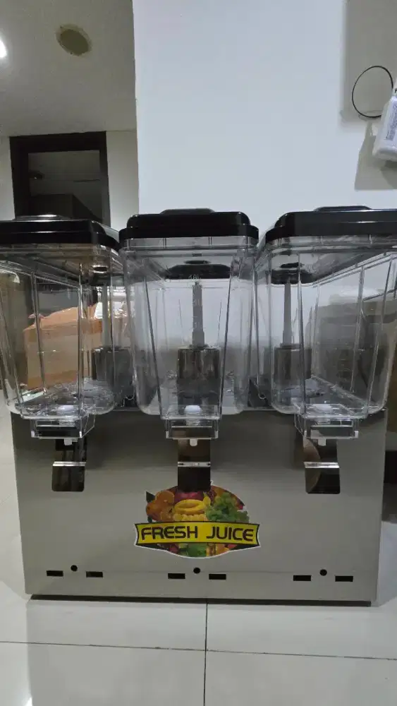 Jual Juice Dispenser 3 Tabung/ @16 Liter, Like a New