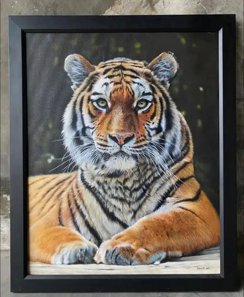 Lukisan Harimau Asia Tenggara