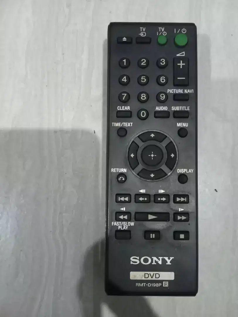 Remote DVD player Sony RMT-D198P