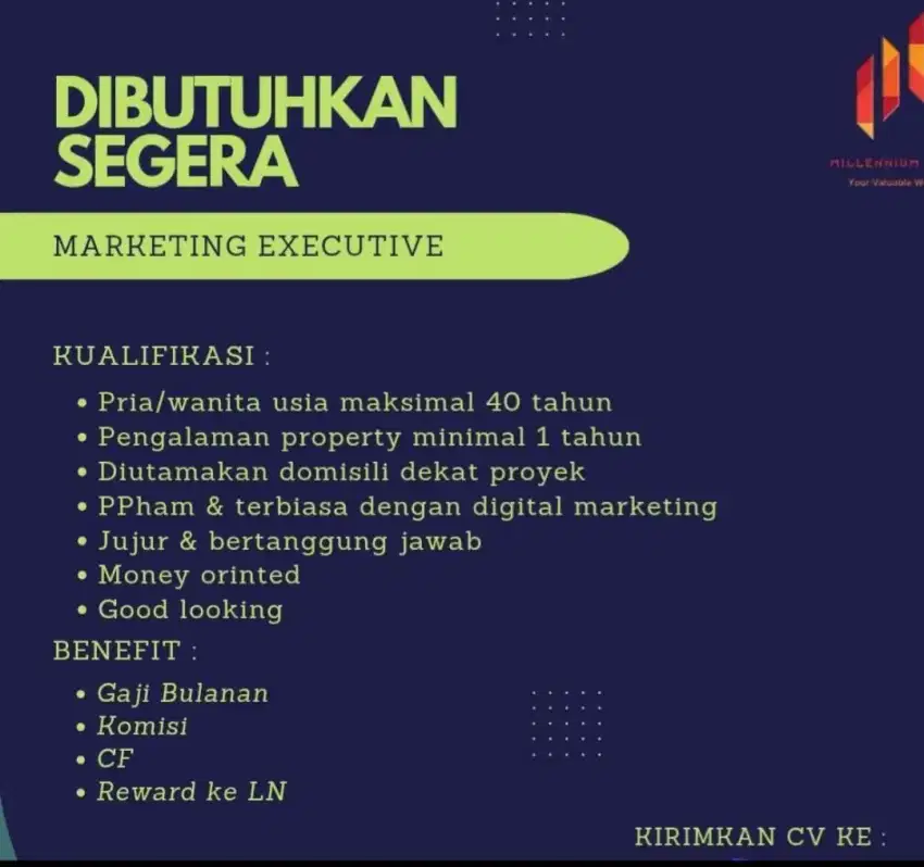 Marketing property Parung Panjang