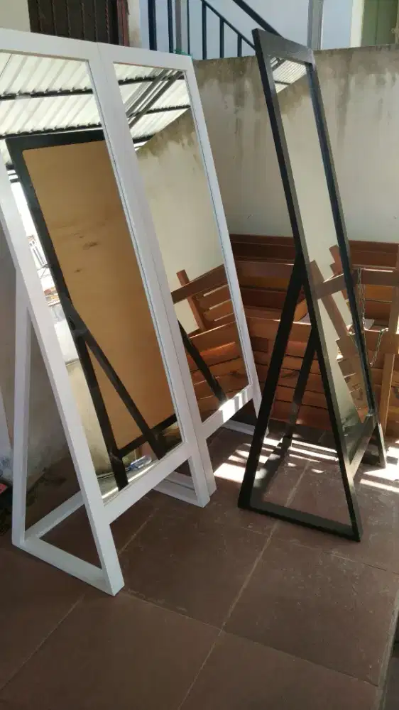 Kaca cermin ukuran 50x150cm