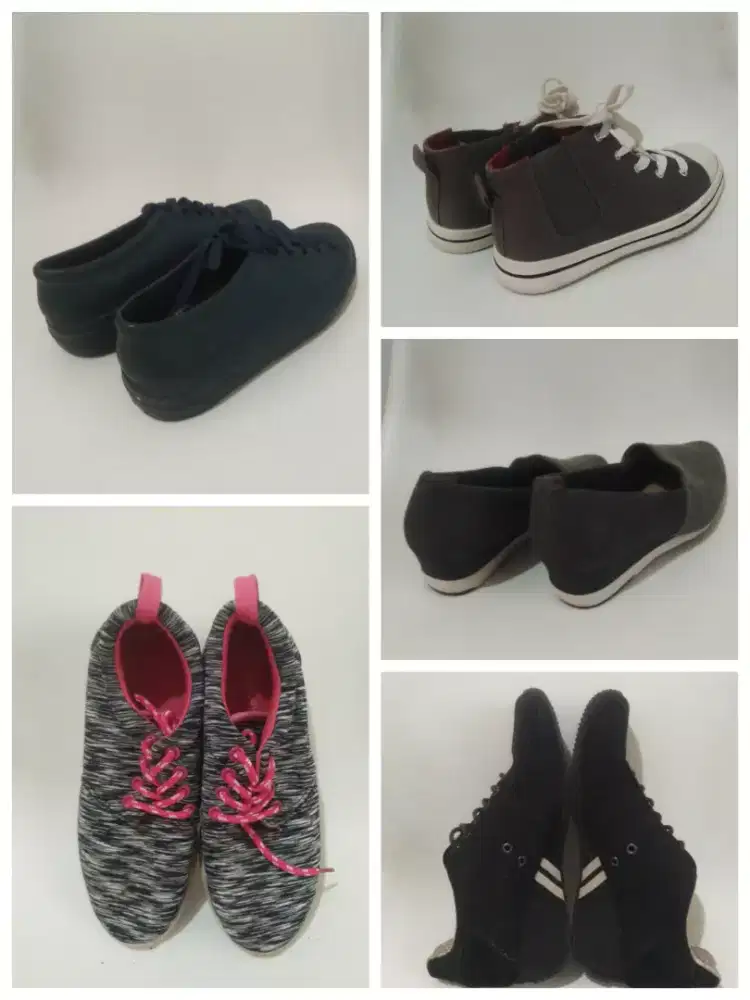 jual semua 200rb 5 sepatu uk 37@ ciampea bogor