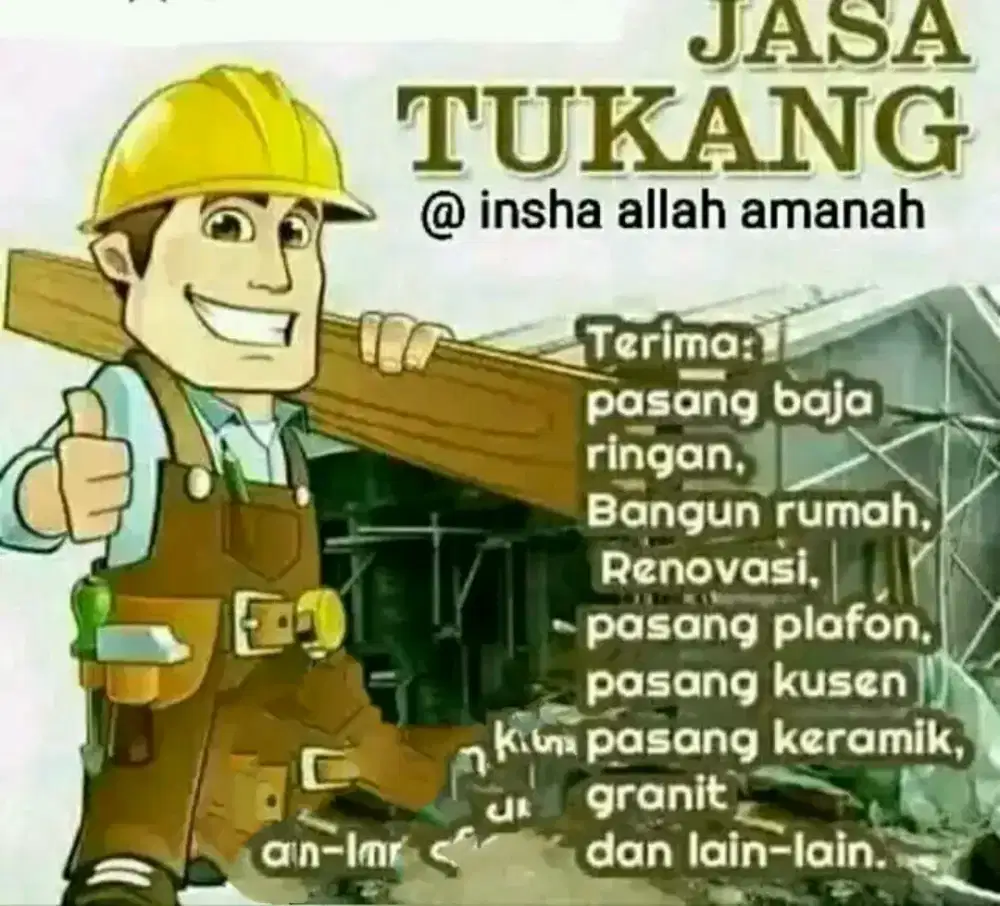 jasa tukang harian atau borongan
