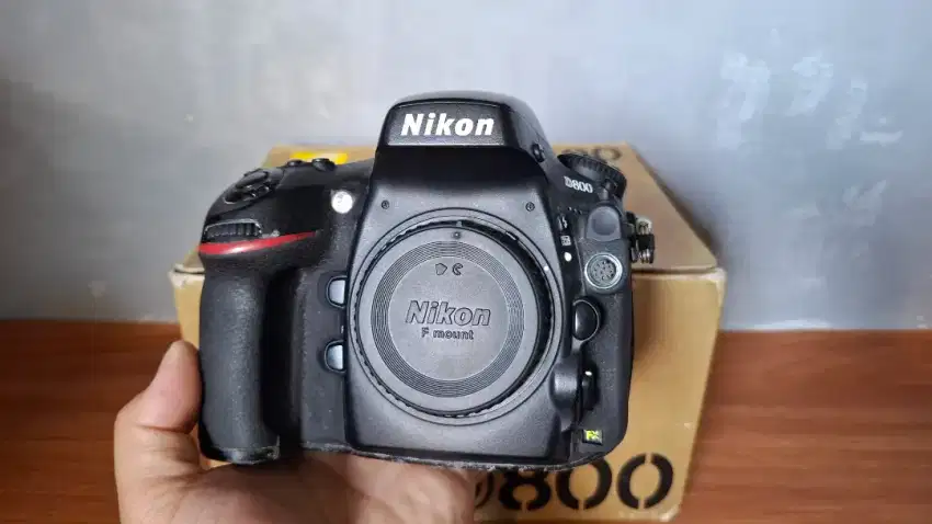 Nikon D800 Body Only Fullset Box