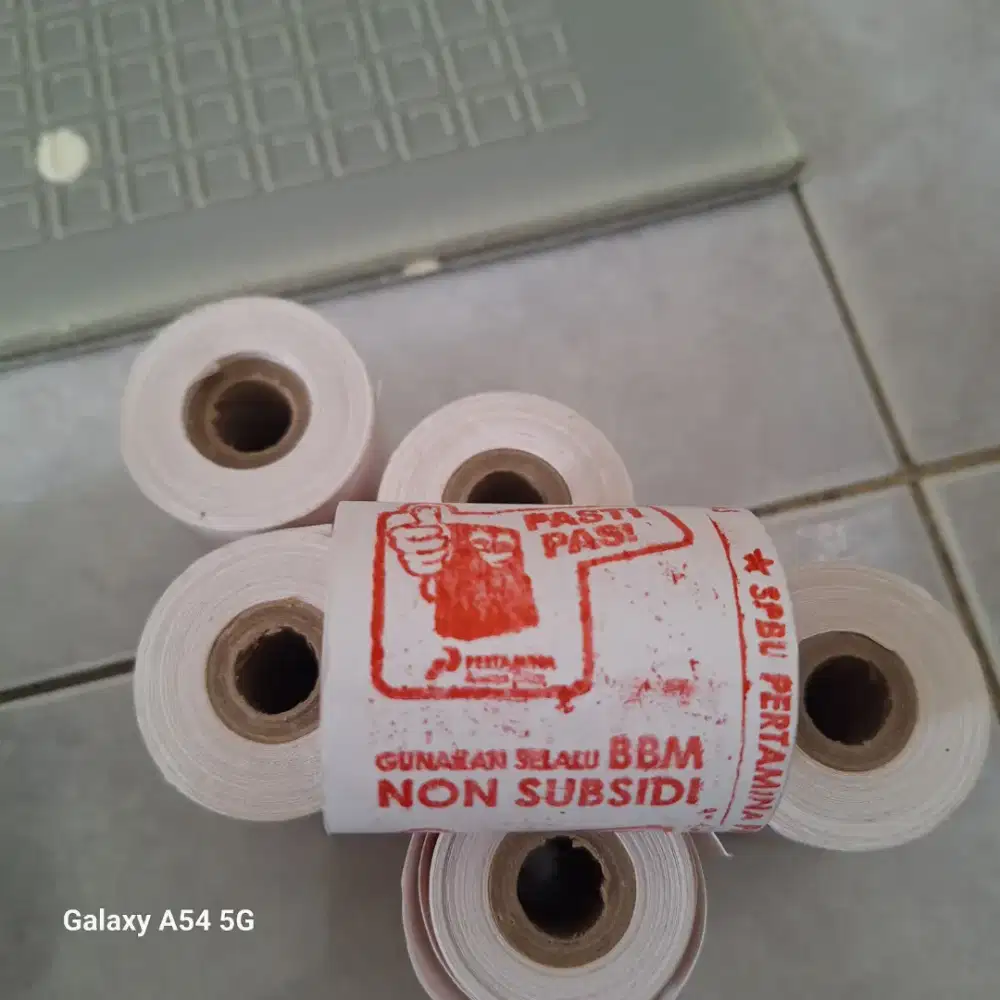 Paper Roll Pertamina dan Paper Roll Polos