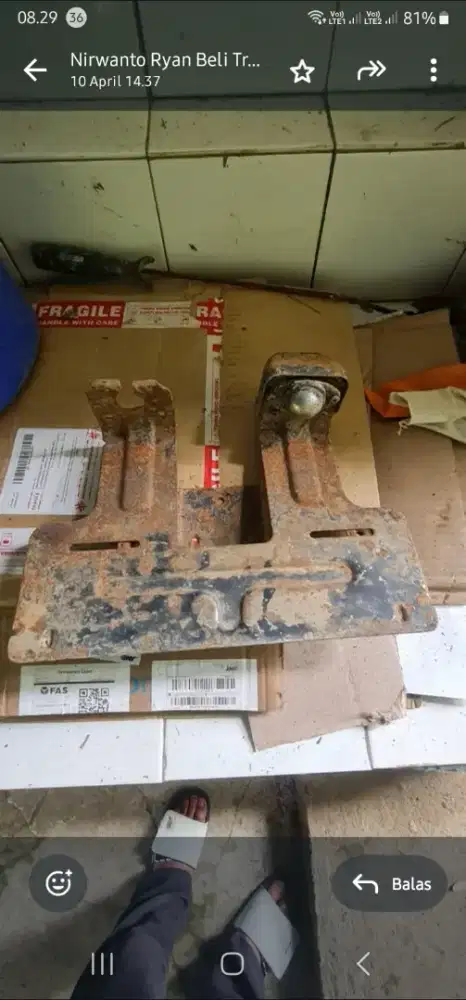 Braket Dudukan plat nomor nomer toyota canvas hartop FJ40 2F