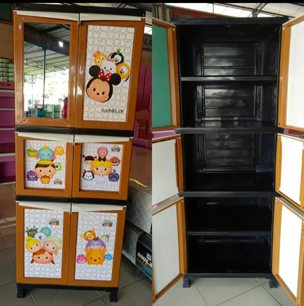 Lemari 5 susun Napolly Tinggi 170 cm