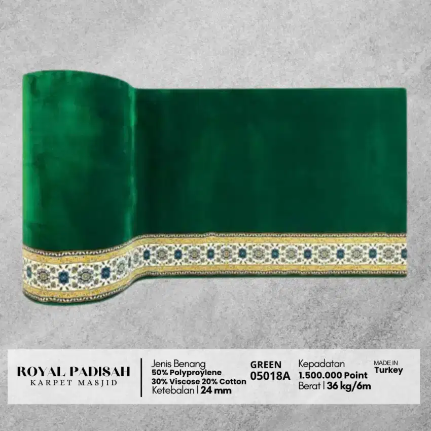 Karpet Masjid Royal Padisah