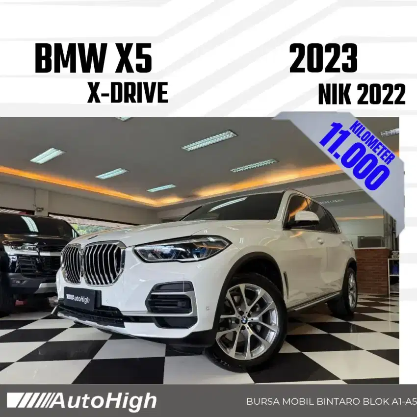 DP10% [Km11.000] X5 X-Drive 2022 White Reg 2023 #AUTOHIGH