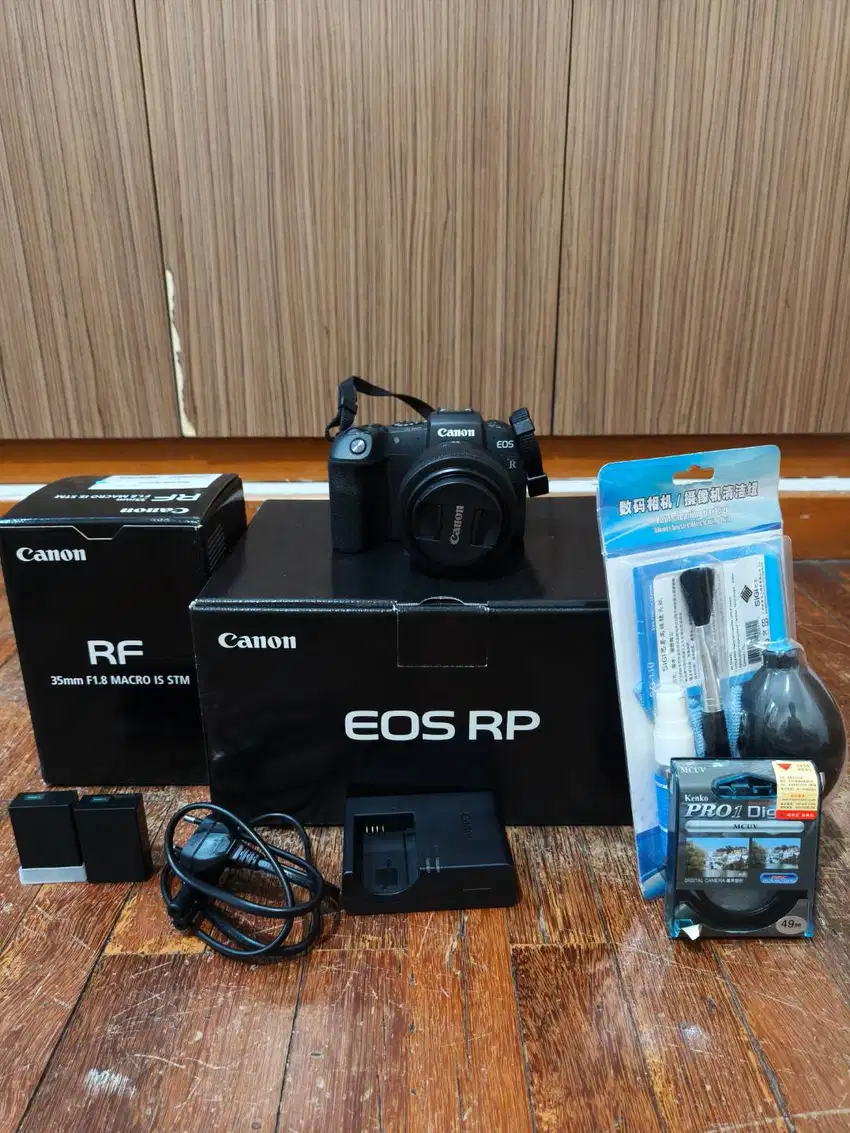 Canon Eos RP + Lensa RF 35mm f1.8 IS Macro STM + LP E 17 Ex Resmi