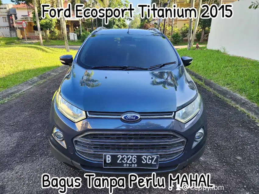 Ford Ecosport Titanium2015 AT Grey Kondisi SANGAT BAGUS BANYAK PART BR