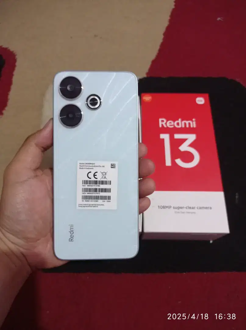 REDMI 13 RAM 8/128 FULSET MULUS