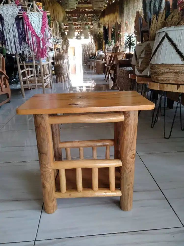 Meja Kayu Minimalis Free Finishing