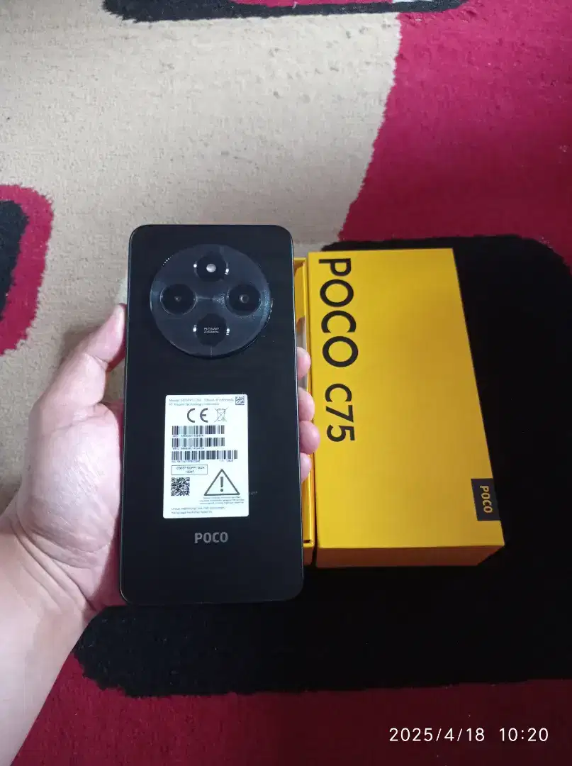 POCO C75 RAM 6/128 FULSET MULUS