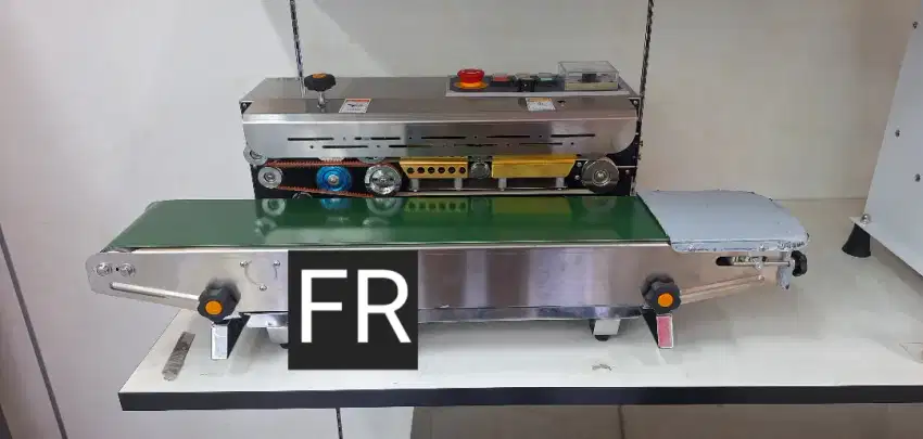 Mesin Packing Kemasan Continuous Band Sealer Pack Getra FR-900V