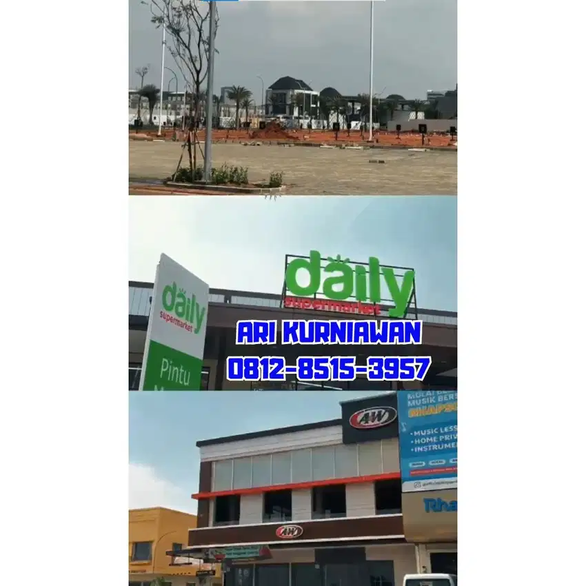 Ruko Super MAGGIORE SIGNATURE Mulai 3 Man tipe 4,5x16 M Gading Serpong