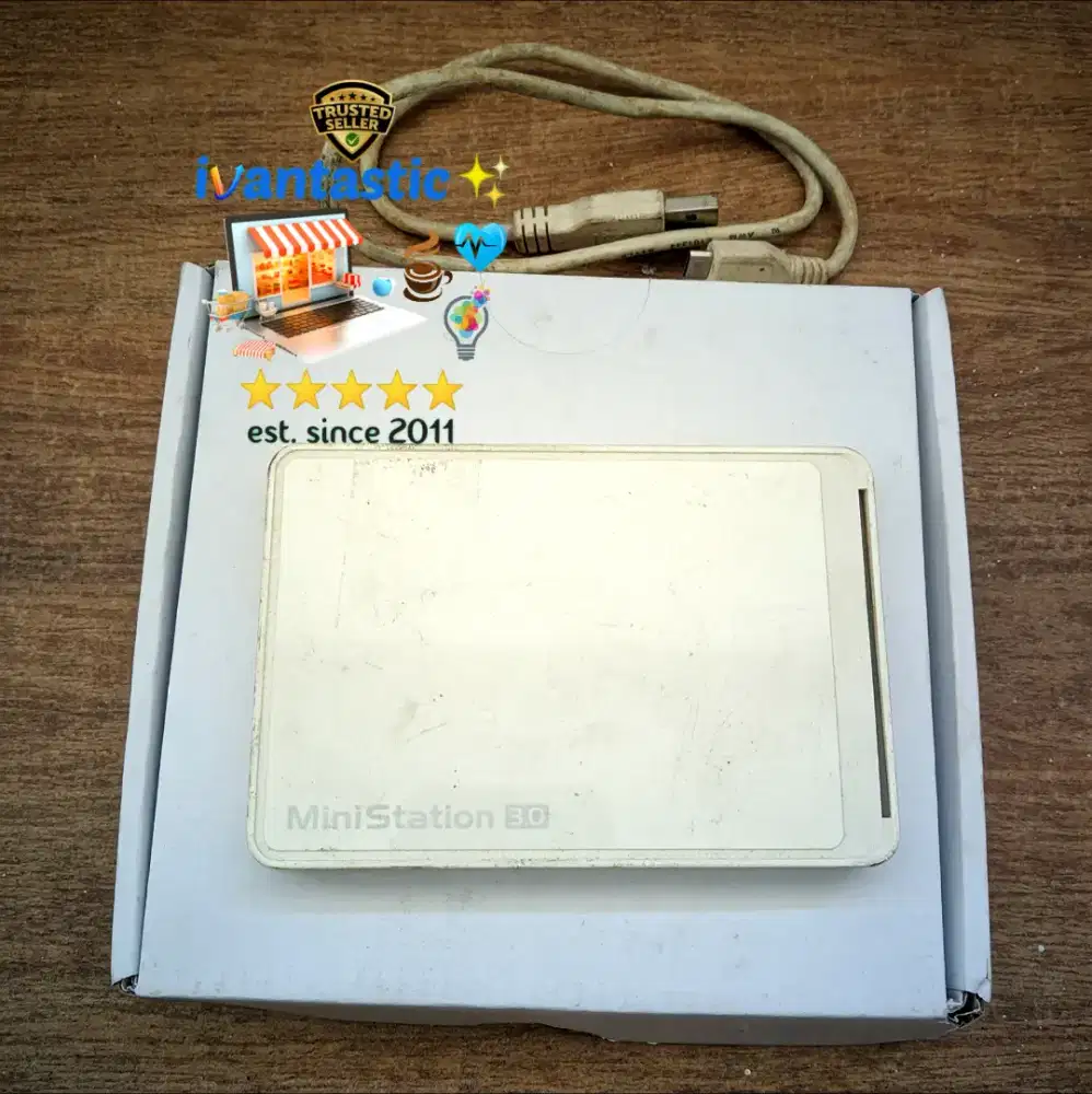 External Hardisk HDD 500GB Buffalo Ministation 3.0