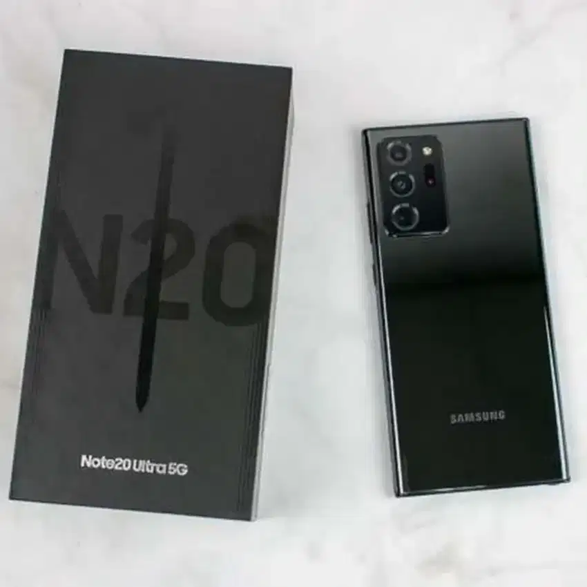 Samsung note 20 ultra 5G 12/512 ex SEIN black mulus fullset