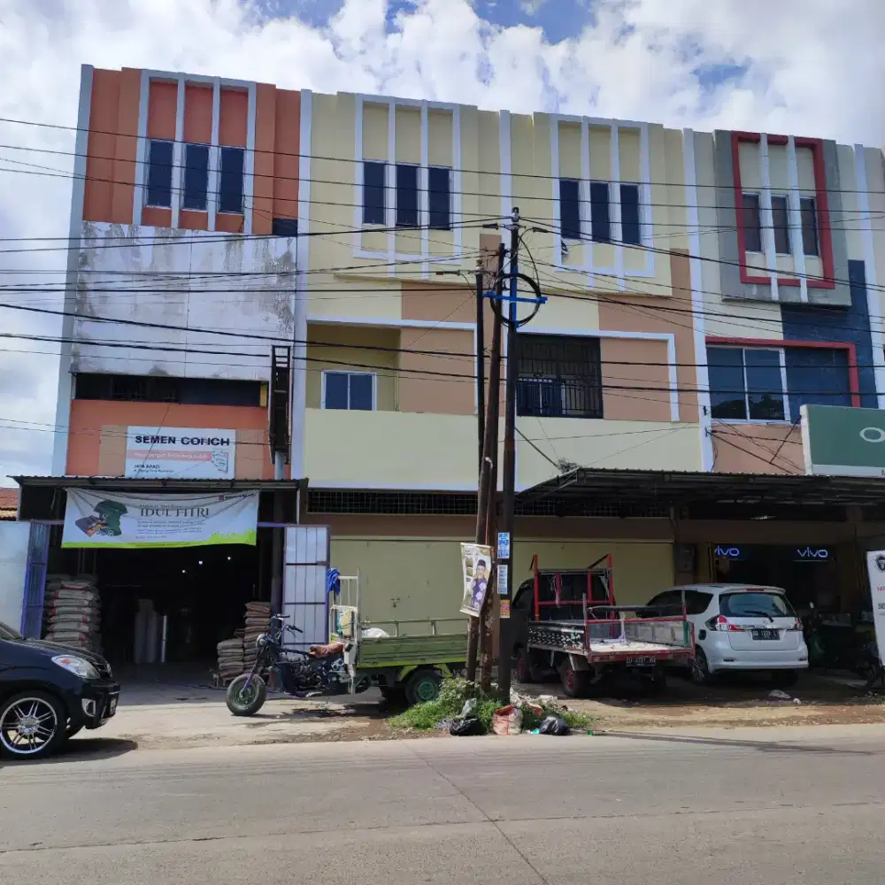 Dijual ruko jalan dg tata raya dekat malengkeri