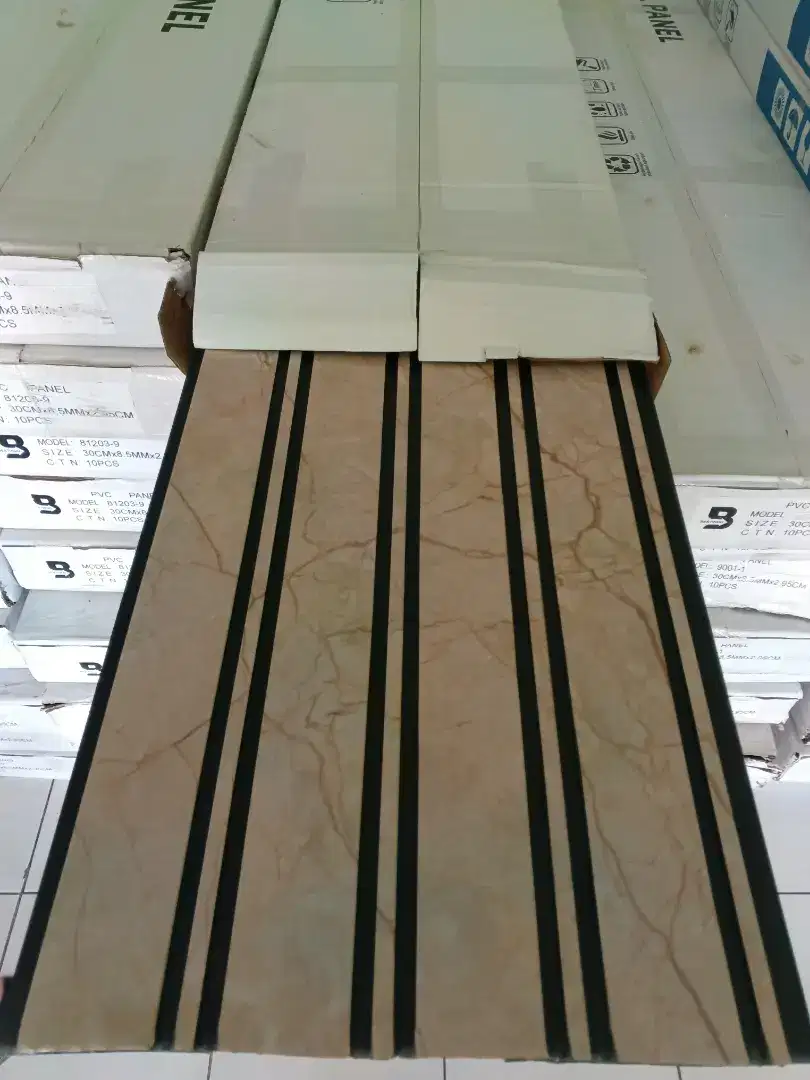 Wall panel wpc&walpaper marmer