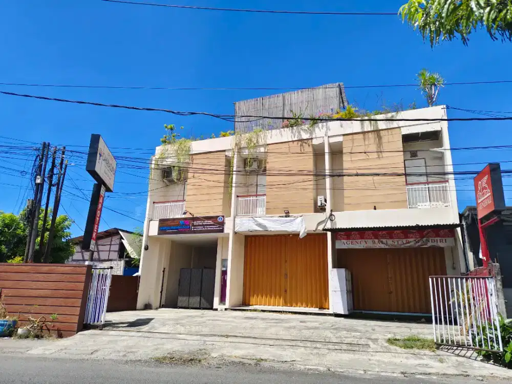 DI SEWAKAN  RUKO 1 LANTAI BAWAH UNTUK KANTOR DI PINGGIR JL PENDIDIKAN