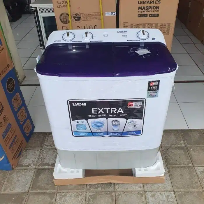 Mesin Cuci Sanken Kapasitas 9 Kg